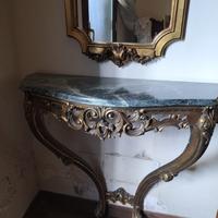 console e specchiera antichi