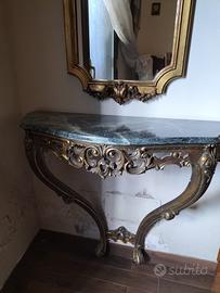 console e specchiera antichi