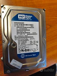 Hard Disk interno/esterno 500 GB
