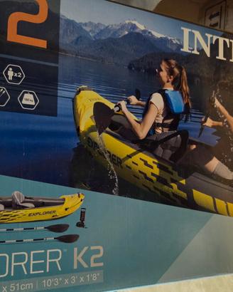 Kayak canoa gonfiabile 2 F