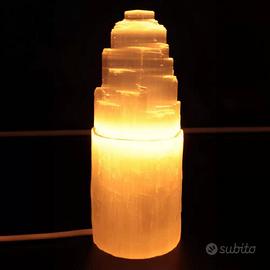 lampade di sale in selenite
