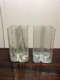 2 vasi Murano di Barbini design anni 70