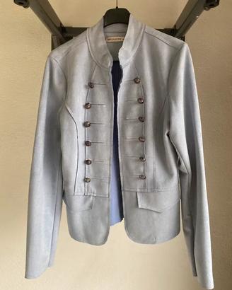 Blazer donna azzurro taglia M