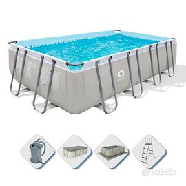PISCINA RETTANGOLARE 490x266xh.122cm
