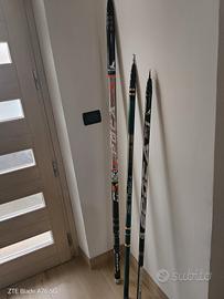 3 canne telescopiche trota torrente 13-8-7mt