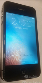 Iphone 4s 32 gb col. Nero