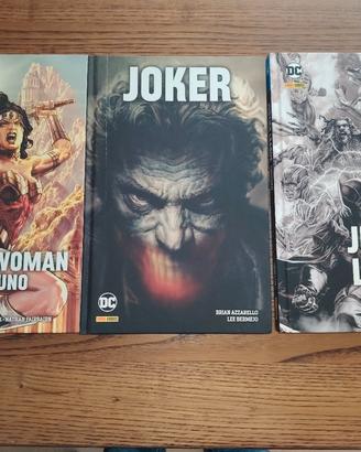 Joker, Justice League, Wonder Woman Volumi Unici 