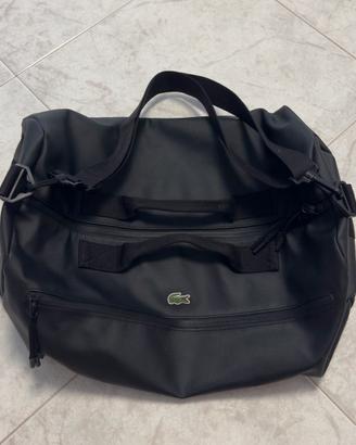 Borsone Lacoste nero