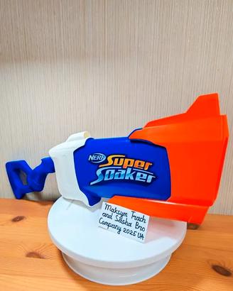 🔥Nerf Super Soaker, Pistola, Maksym Trach!💪