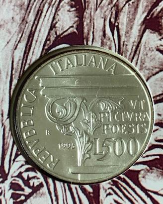 Moneta da 500 lire in argento