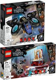 LEGO Marvel 76211 Shuri 76213 King Namor's Throne