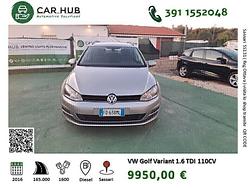 Volkswagen Golf Variant 1.6 TDI 110 CV 5p. Executi