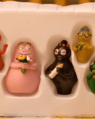 Set parziale di statuine dei Barbapapà