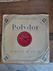 Raro vinile 78 giri di Georges Brassens, del 1953