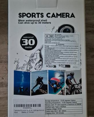 sports camera 4k wifi h.265
