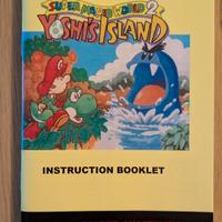 Yoshi s Island SNES manuale 