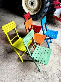 Sedie vintage modernariato