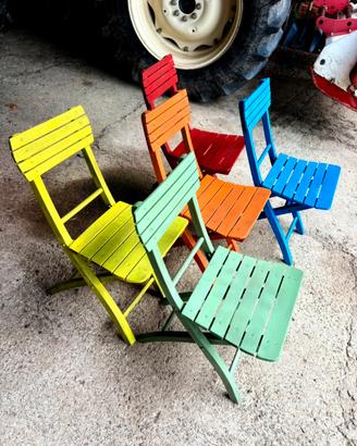 Sedie vintage modernariato