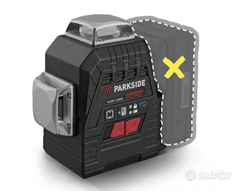 Livella laser a croce Parkside performance nuova