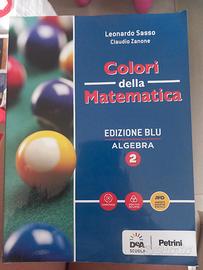 libro algebra "Colori della matematica" 2 