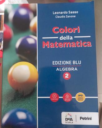 libro algebra "Colori della matematica" 2 