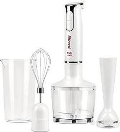 Girmi MX17 Frullatore a Immersione con Kit 3 in 1,