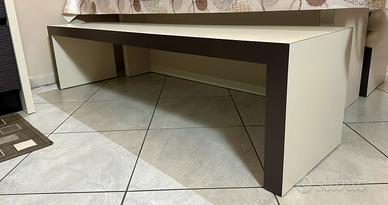 Coppia panche De Rosso