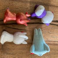 Personaggi Ty (1 foca, 2 unicorni, 1 panda)