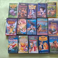 VIDEOCASSETTE VHS CARTONI ANIMATI