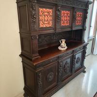 BUFFET A 2 CORPI INIZIO 900 REALIZZATO A MANO