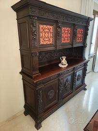 BUFFET A 2 CORPI INIZIO 900 REALIZZATO A MANO