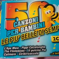N. 2 CD canzoni per bambini