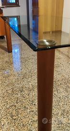 tavolo in cristallo come nuovo 