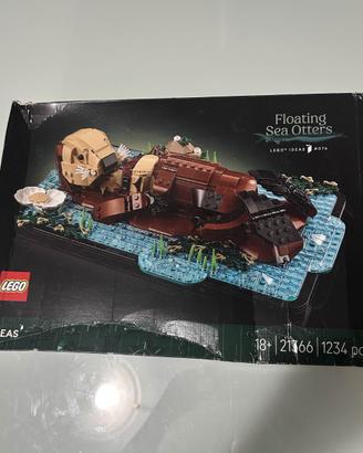 LEGO Ideas 21366 Lontre Marine 1234 pezzi nuovo