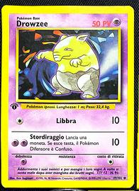 Drowzee 49/102 Set Base 1a ed. ITA