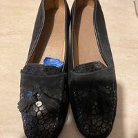 SCARPE MOCASSINO DONNA NERE