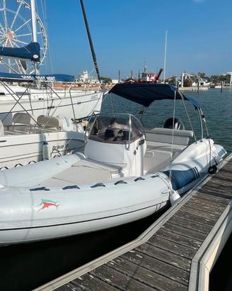 gommone sacs 580 yamaha 115CV carrello pima 1,5t