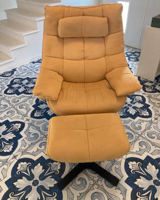 Prezzo ribassato! Poltrona reclinabile Natuzzi