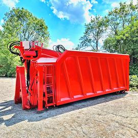 CASSONE CONTAINER scarrabile GRU POLIPO CARICATORE