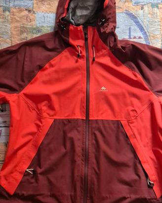 Giacca Windstopper Waterproff Quechua TG XXL