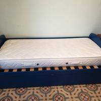 Letto singolo Colombini blu