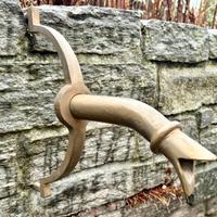 Bocca per fontana in bronzo