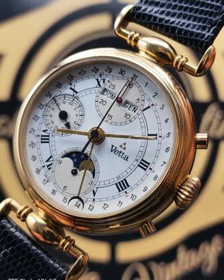 VETTA CRONOGRAFO CALENDARIO COMPLETO FASI LUNARI