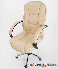 POLTRONA DA UFFICIO PRESIDENZIALE MODELLO COVER