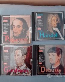 Nove CD di musica classica di Autori vari