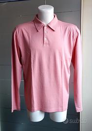 Polo Maniche Lunghe Seta/Cotone tg.XXL Come Nuova