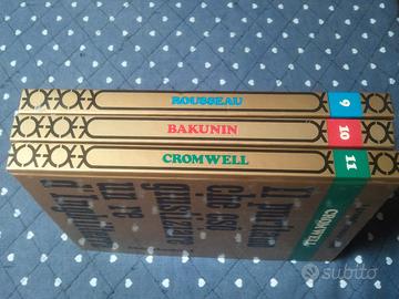 I grandi contestatori Rousseau Bakunin Cromwell