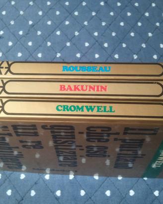 I grandi contestatori Rousseau Bakunin Cromwell
