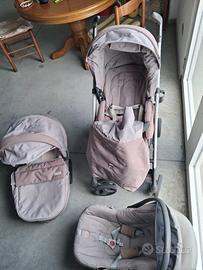 Trio inglesina zippy  passeggino carrozzina ovetto