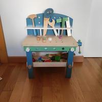 Small Foot banco da Lavoro Compatto in Legno, banc